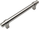 10 Pack - Cosmas 161-128SN Satin Nickel Contemporary Bar Cabinet Handle Pull - 5" (128Mm) Hole Centers