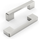 10 Pack 3.75 Inch(96Mm) Kitchen Cabinet Handles Brushed Satin Nickel Cabinet Pulls Kitchen Cabinet Hardware Drawer Pulls for Cupboard Wardrobe