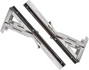Sealux Marine Stainless Steel Fold down Bracket for Shelve, Table, Chair Load 550 Lbs (2 Pcs)