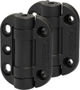 Safetech Hardware Self Closing Gate Hinges, Self-Aligning Pool & Outdoor Hinges Heavy Duty Adjustable Tension Gate Hinges for Any Square Post Metal, Wood & Vinyl Gates up to 99 Lbs (Topklik SHG-90L)