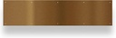 Hardware Essentials 851651 Hillman 852749-Aluminum Kick Plate-Antique Brass Finish8 X 34" Bi-Fold Sliding Door Guide, 8 X 34
