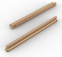 FILTA 10 Pack 7 Inch(177Mm) Hole Centers Champagne Bronze Cabinet Pulls,Modern Cabinet Handles Pulls Cabinet Hardware for Kitchen Cabinets and Dresser Drawers