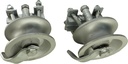 Rear Pipe Track Wheels for Chain Link Sliding Gates-By Sourdough Gate Hardware