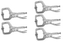 Irwin Vise-Grip 11SP the Original Locking C-Clamps with Swivel Pads 5 Pack