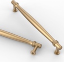 Asidrama 10 Pack 7.5 Inch(192Mm) Champagne Bronze Kitchen Cabinet Handles, Cabinet Pulls Kitchen Cabinet Hardware for Cupboard Drawer Pulls