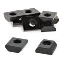 8020, 3203, 15 Series, 5/16-18 Steel Standard Slide in T-Nut - T Slot Accessories for 80/20 Aluminum Extrusion - Hardware Nuts (10 Pack)