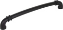 Jeffrey Alexander 18" Center-To-Center Matte Black Marie Appliance Handle