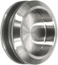 Stainless Steel 304 Solid Sliding Door Finger Pull, Satin Finish